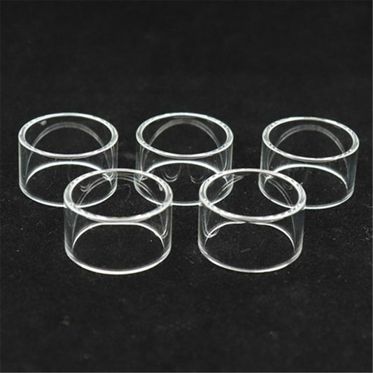 5PCS Straight Clear Glass TUBE For TFV4/Micro TFV4/Micro TFV4 Plus/TFV4 mini/Nano TFV4 tank/R-Steam Nano One Kit