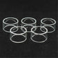 5PCS Straight Clear Glass TUBE For Ares MTL RTA/Ares MTL RTA(TPD Edition)/Ares 2 D22/Ares 2 D24