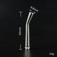 1PCS 510 long mouth tainless steel 65mm Metal Straw Joint