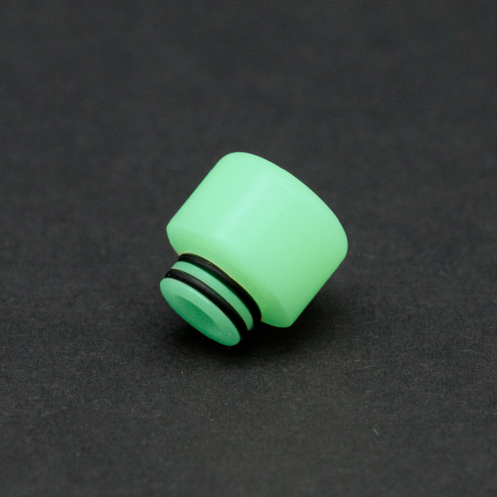 1PCS 510 Luminous Wide Bore Resin Straw Joint