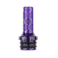 1PCS 510 MTL Snakeskin Resin Straw Joint