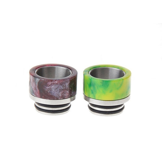 1PCS 810 Stainless Steel + Resin Random Color Multi Material  Interface Straw Joint