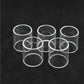 5PCS Straight Clear Glass TUBE For Ohmega RTA/Ohmega Nano RTA/Ohmega V2/Mad Hatter 24 RDTA/Dominator Tank kit/Dark Mesh
