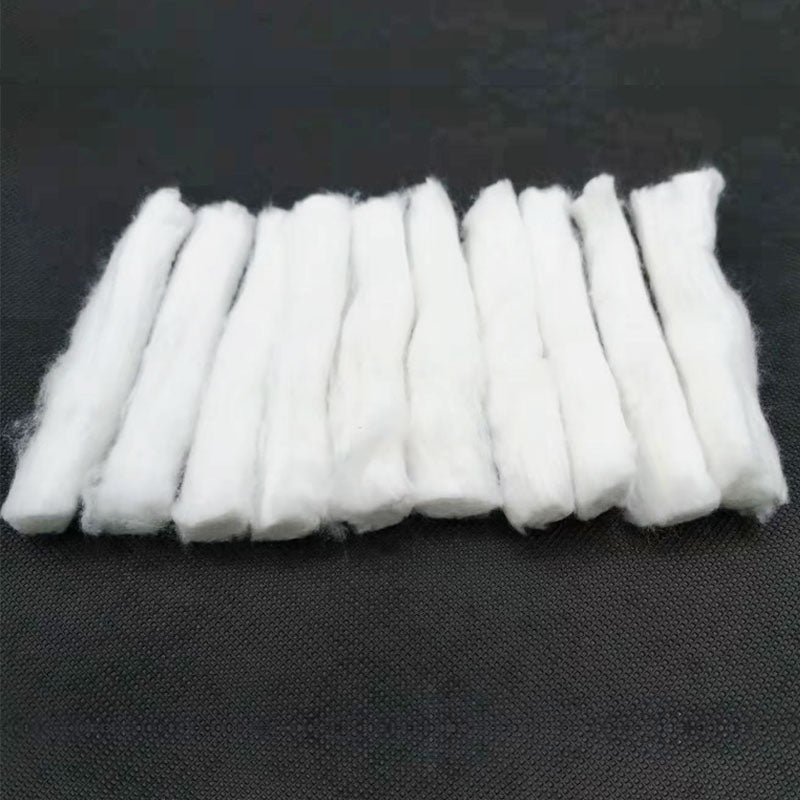 Straw Joint Oil Guide Cotton Wool Organic Bacon for DIY Prebuilt Coil 1Bag