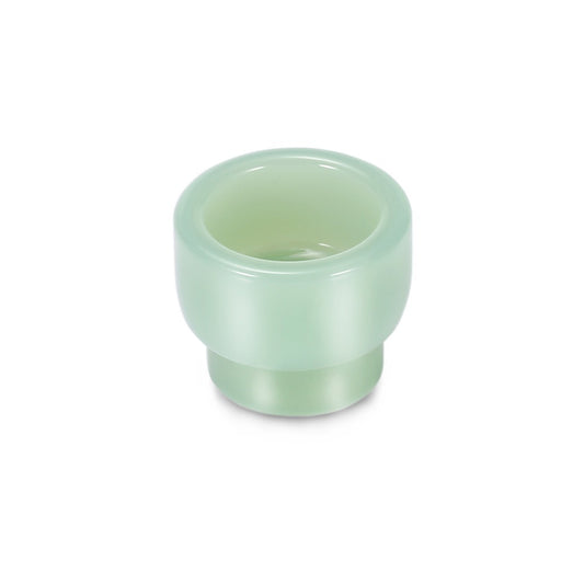 1PCS 810 Without Sealing Ring Imitation Jade Glass Straw Joint