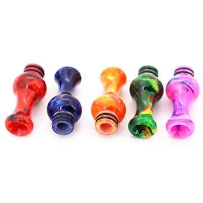 1PCS 510 Small Caliber The Vase Resin Straw Joint Random Color