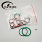 FATUBE Gaskets Silicone Seal Ring for blitzen RTA/AMMIT 25/Griffin 22/ZEUS X