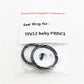 FATUBE Gaskets Silicone Seal Ring for TFV8/tfv8 baby/TFV12 baby PRINCE/TFV8 BIG BABY/TFV8 x-baby