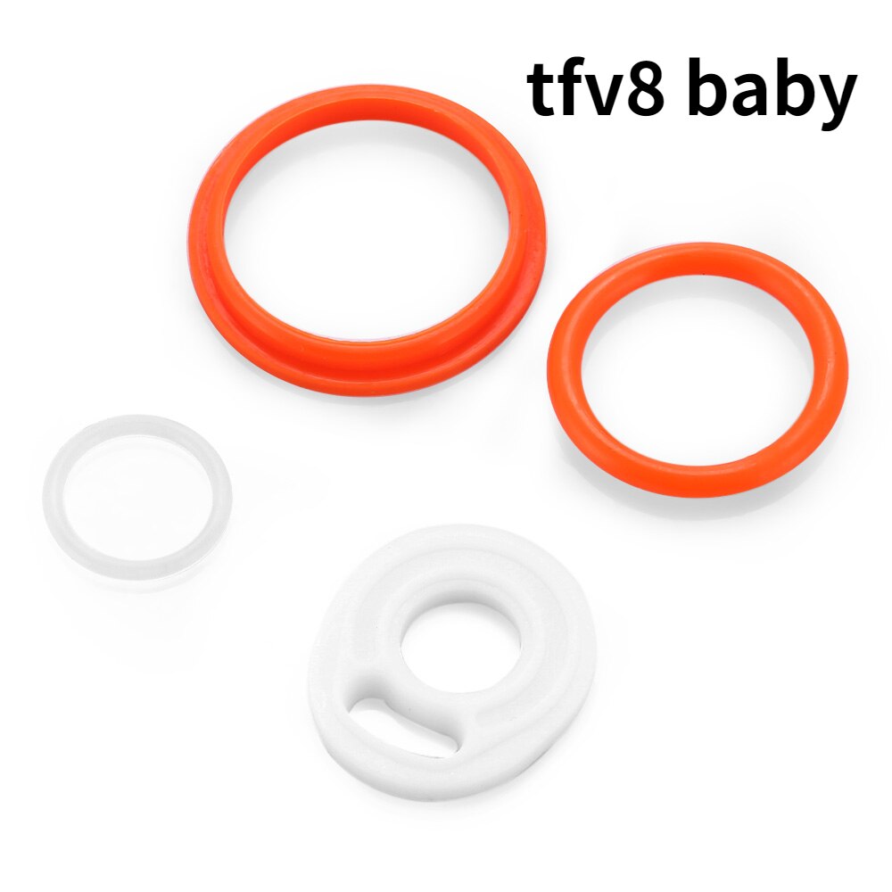 FATUBE Gaskets Silicone Seal Ring for TFV8/tfv8 baby/TFV12 baby PRINCE/TFV8 BIG BABY/TFV8 x-baby