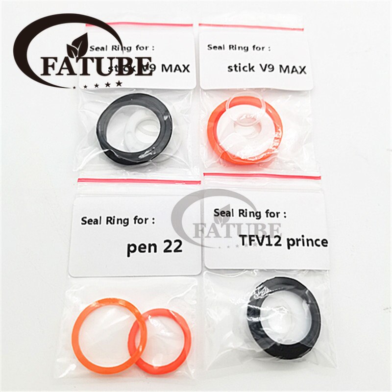 FATUBE Gaskets Silicone Seal Ring for TFV12 prince/pen 22/stick V9 MAX