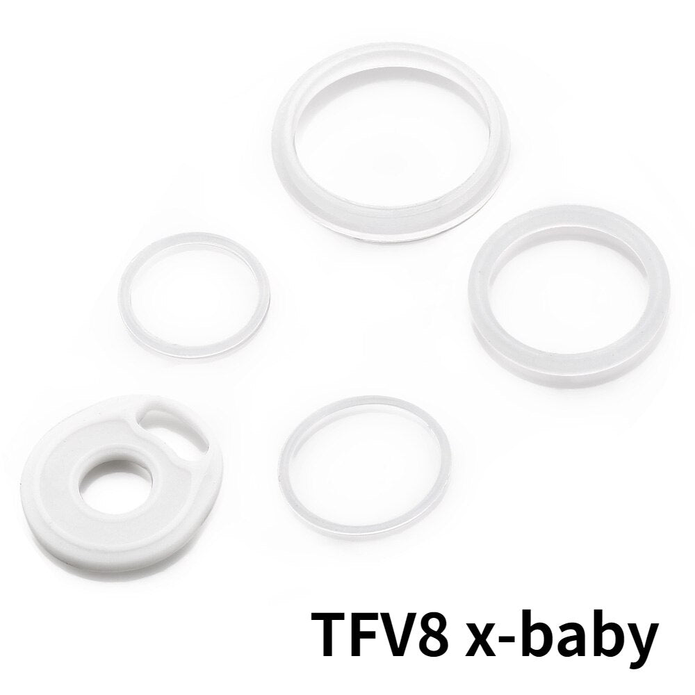 FATUBE Gaskets Silicone Seal Ring for TFV8/tfv8 baby/TFV12 baby PRINCE/TFV8 BIG BABY/TFV8 x-baby