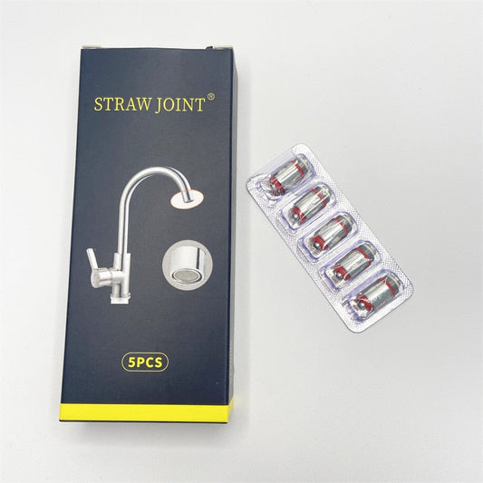 Straw Joint 5PCS Faucet Filter for JUSTFOG Q16 / Q16 PRO / Q16ff / Q16ss / C14 / G14 / S14 1.2ohm 1.4ohm 1.6ohm