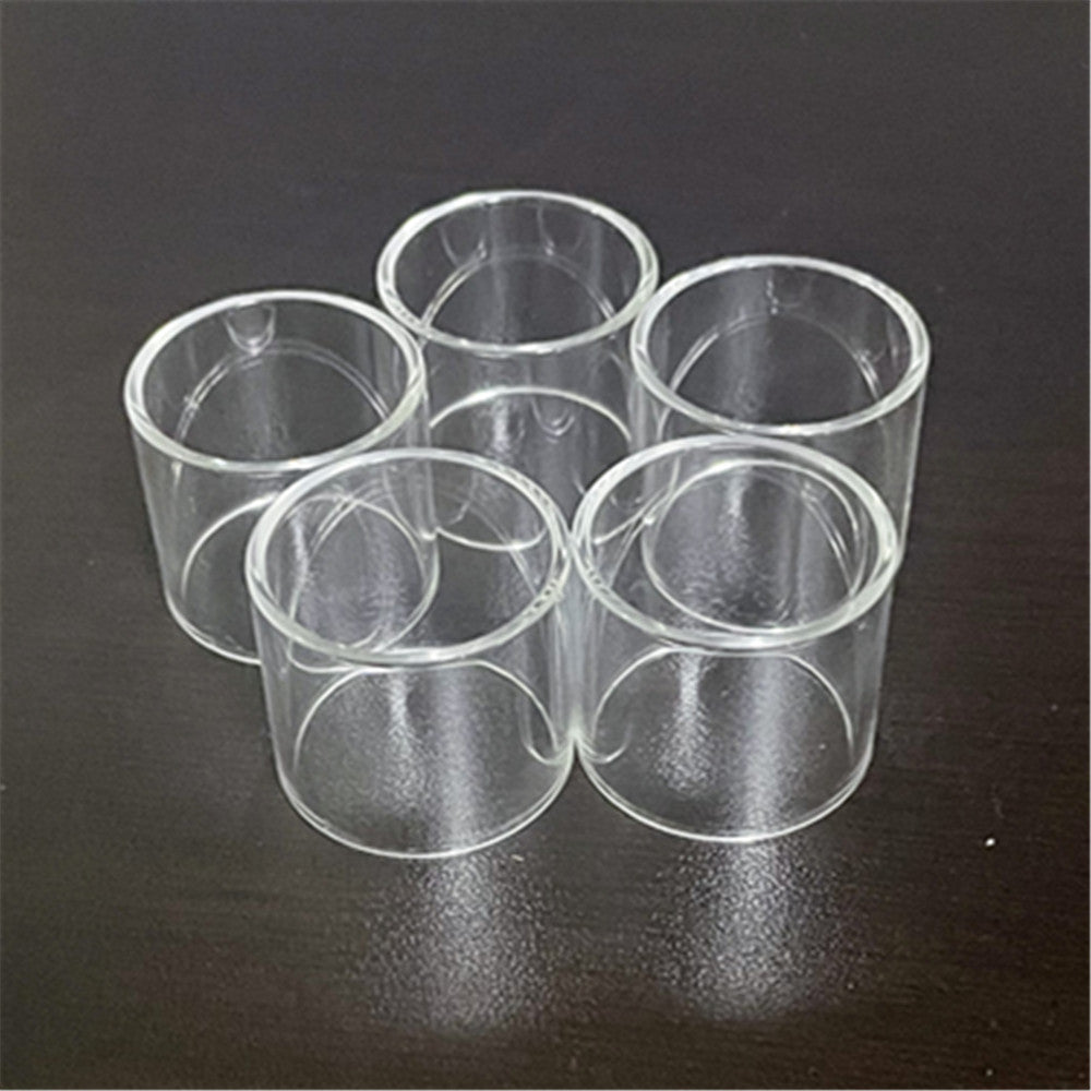 5PCS Straight Clear Glass TUBE For Melo 2/Melo 3/Melo 3 mini/Melo 3 nano/Melo 4 D22/Melo 4 D25/MELO 5/MELO RT 22/MELO RT 25/MELO 300