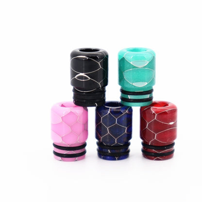 1PCS 510 Snake Skin Small Diameter Resin Straw Joint