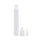 Straw Joint PE Dropper Bottle Empty with Needle Cap Oil Container 5Pcs