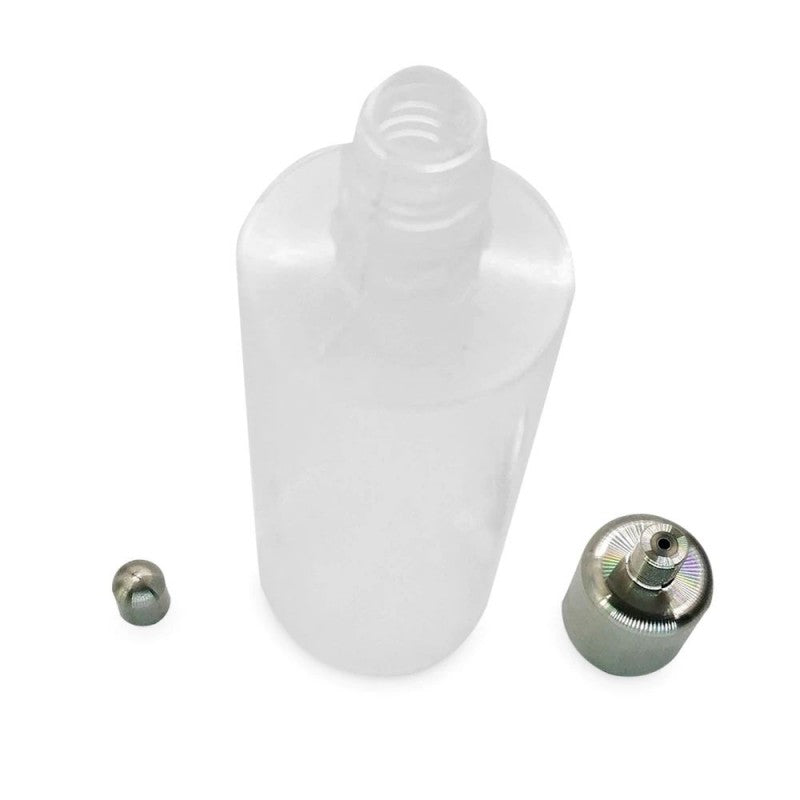 Straw Joint PE Dropper Bottle Empty Squeezable Case Oil Container White 1Pcs