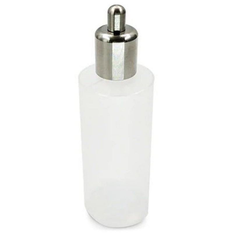 Straw Joint PE Dropper Bottle Empty Squeezable Case Oil Container White 1Pcs