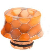 1PCS 510 Conical Snakeskin Resin Straw Joint