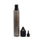 Straw Joint Black PE Dropper Bottle Empty with Cap 5Pcs