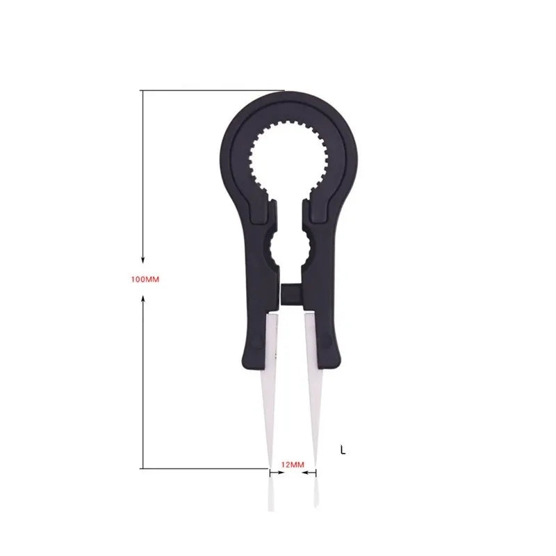 Straw Joint 1Bag Mechanic Tool Screwdriver Scissors Pliers Ceramic Tweezers Cleaning Brush DIY Tool