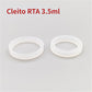 FATUBE Gaskets Silicone Seal Ring for Nautilus X/Cleito RTA/cleito 120/Nautilus