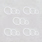 Straw Joint Rubber Sillicone Seal O-Ring for Reload RTA 24mm Accessories 1Pack