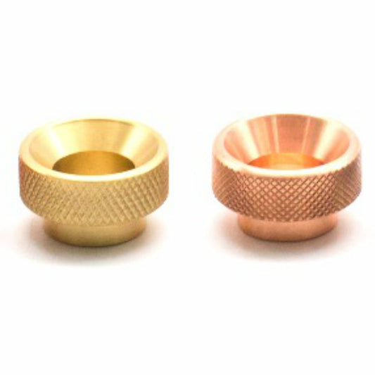 1PCS 810 Red Brass Knurled Tip Without Rubber Ring Stainless steel material