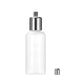 Straw Joint PE Dropper Bottle Empty Squeezable Case Oil Container White 1Pcs