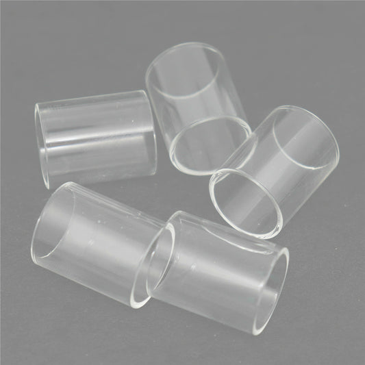 5PCS Straight Clear Glass TUBE For MD RTA/Hellbeast tank/Destiny RTA 24/vertex/Helheim S RDTA